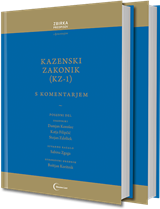 Kazenski zakonik (KZ-1) s komentarjem